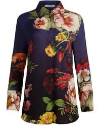 Alice + Olivia - Finely Hemd mit Blumen - Lyst