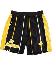 supreme racing shorts