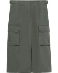Juun.J - Cotton-blend Cargo Skirt - Lyst