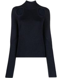 Zadig & Voltaire - Micky Cut-out Merino-wool Jumper - Lyst