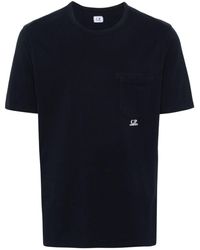 C.P. Company - T-shirt en coton à poche plaquée - Lyst