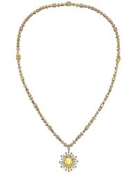 Anabela Chan - 18kt Yellow Gold Spectra Multi-stone Necklace - Lyst