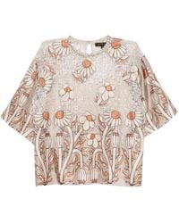 Biyan - Floral-Print Top - Lyst