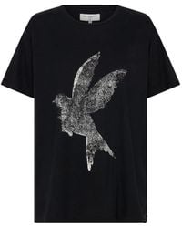 One Teaspoon - Bowerbird Bird-Print T-Shirt - Lyst