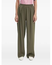 Samsøe & Samsøe - Pantalon À Plis Et À Taille Élastique Julia - Lyst