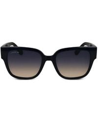 Lacoste - Lunettes De Soleil À Monture Carrée - Lyst