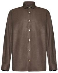 Franzese Collection - Donald Trump Pointed-Collar Buttoned Shirt - Lyst