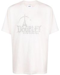 Doublet - T-shirt en coton à logo imprimé - Lyst