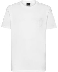 Billionaire - Logo-appliqué Cotton T-shirt - Lyst
