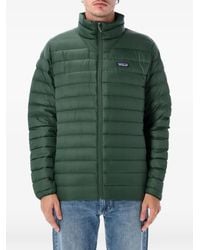 Patagonia - Quilted Logo-Patch Padded Coat - Lyst