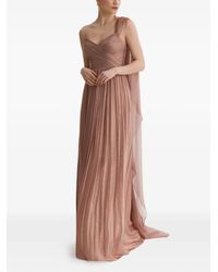Framboise - Neem One-Shoulder Pleated Maxi Dress - Lyst