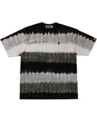 A Bathing Ape - Tie-Dye Logo-Embroidered T-Shirt - Lyst