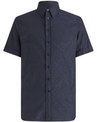 Etro - Paisley-print Short-sleeved T-shirt - Lyst