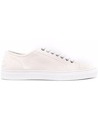 Brioni - Leather Lace-up Sneakers - Lyst