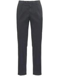 Briglia 1949 - Pleated-Detail Slim-Fit Trousers - Lyst