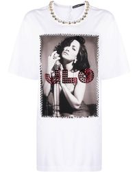 Dolce & Gabbana - T-shirt Met Print - Lyst