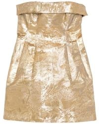 Jonathan Simkhai - Strapless Mini Dress - Lyst