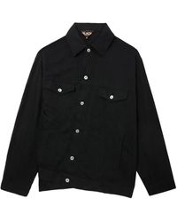 COMME DES GARÇON BLACK - Buttoned Pocket Overshirt - Lyst