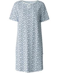 CALIDA - Robe-Nuisette À Fleurs - Lyst