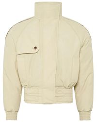 Marine Serre - High-Neck Bomber Jacket - Lyst