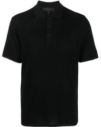 Rag & Bone - Short-sleeve Knitted Polo Shirt - Lyst