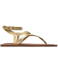 Bernardo - Mallorie Strappy Ankle-Buckle Sandals - Lyst