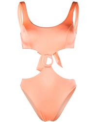 Noire Swimwear - Maillot De Bain À Découpes - Lyst
