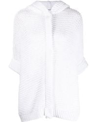 Brunello Cucinelli - Oversize Hooded Cardigan - Lyst