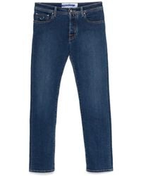 Jacob Cohen - Tailored Jeans With Classic Five-Pocket Design - Lyst
