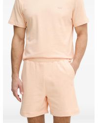 Lacoste - Short À Taille Élastiquée - Lyst