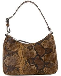 Samsøe & Samsøe - Sacima Snakeskin-Effect Shoulder Bag - Lyst