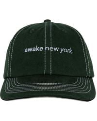 AWAKE NY - Logo-embroidered Baseball Cap - Lyst