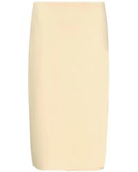 Jil Sander - Midi Double-Face Wrap Skirt - Lyst