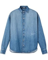 Jacquemus - Simon De-Nîmes Logo-Embroidered Shirt - Lyst