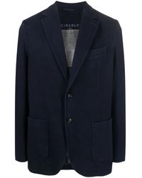 Circolo 1901 - Single-Breasted Cotton-Blend Blazer - Lyst