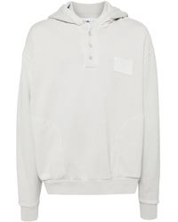 Moschino - Logo Patch Hoodie - Lyst