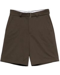 Low Brand - Belted Shorts - Lyst