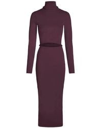 GAUGE81 - Suno Cut-Out Midi Dress - Lyst