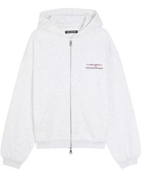 Cole Buxton - Logo-Print Zip-Up Hoodie - Lyst