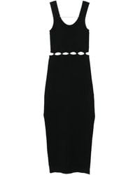 Nanushka - Abito Lungo Con Dettaglio Cut-Out - Lyst