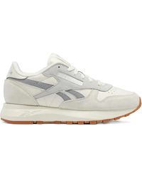 Reebok - Zapatillas Classic Leather Sp White/Grey - Lyst