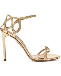 Aquazzura - Hula Cut-Out Sandals - Lyst