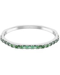 Swarovski - Matrix Armreif Mit Achteckiger Form - Lyst