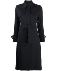 Sandro - Belted Trench Coat - Lyst