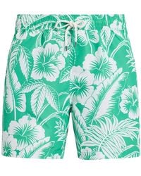 Polo Ralph Lauren - Short De Bain À Fleurs - Lyst