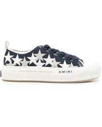 Amiri - Star-Patch Platform Sneakers - Lyst