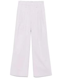 Issey Miyake - Pantaloni A Gamba Ampia - Lyst