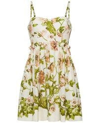 Cara Cara - Kori Floral-Print Ruffled Dress - Lyst