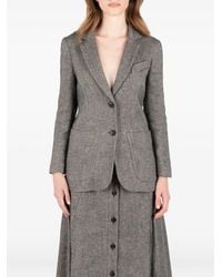 Societe Anonyme - ヘリンボーン ジャケット - Lyst