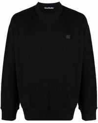 Acne Studios - Oversized-Sweatshirt mit Patch - Lyst